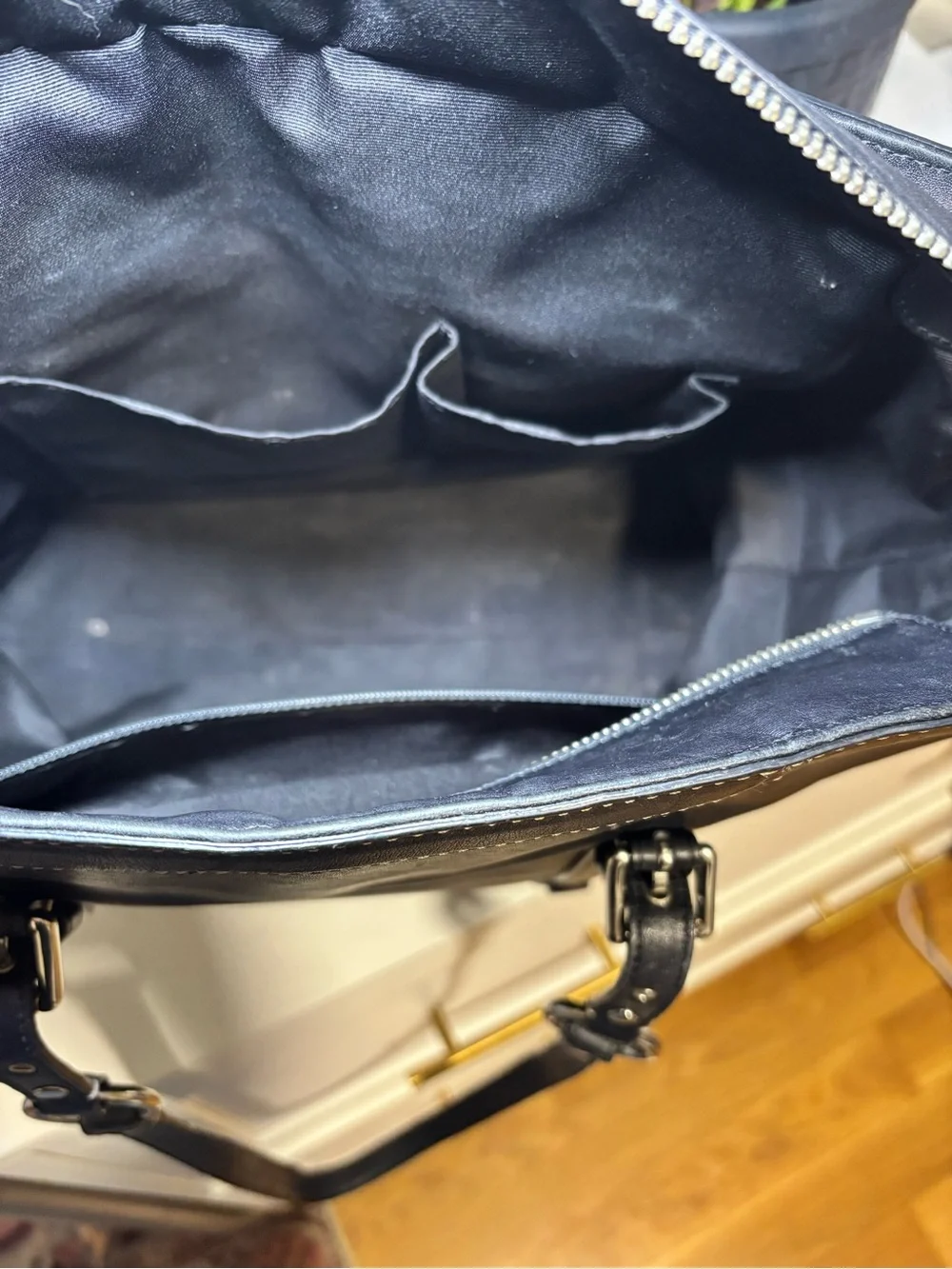 Coach leather tote